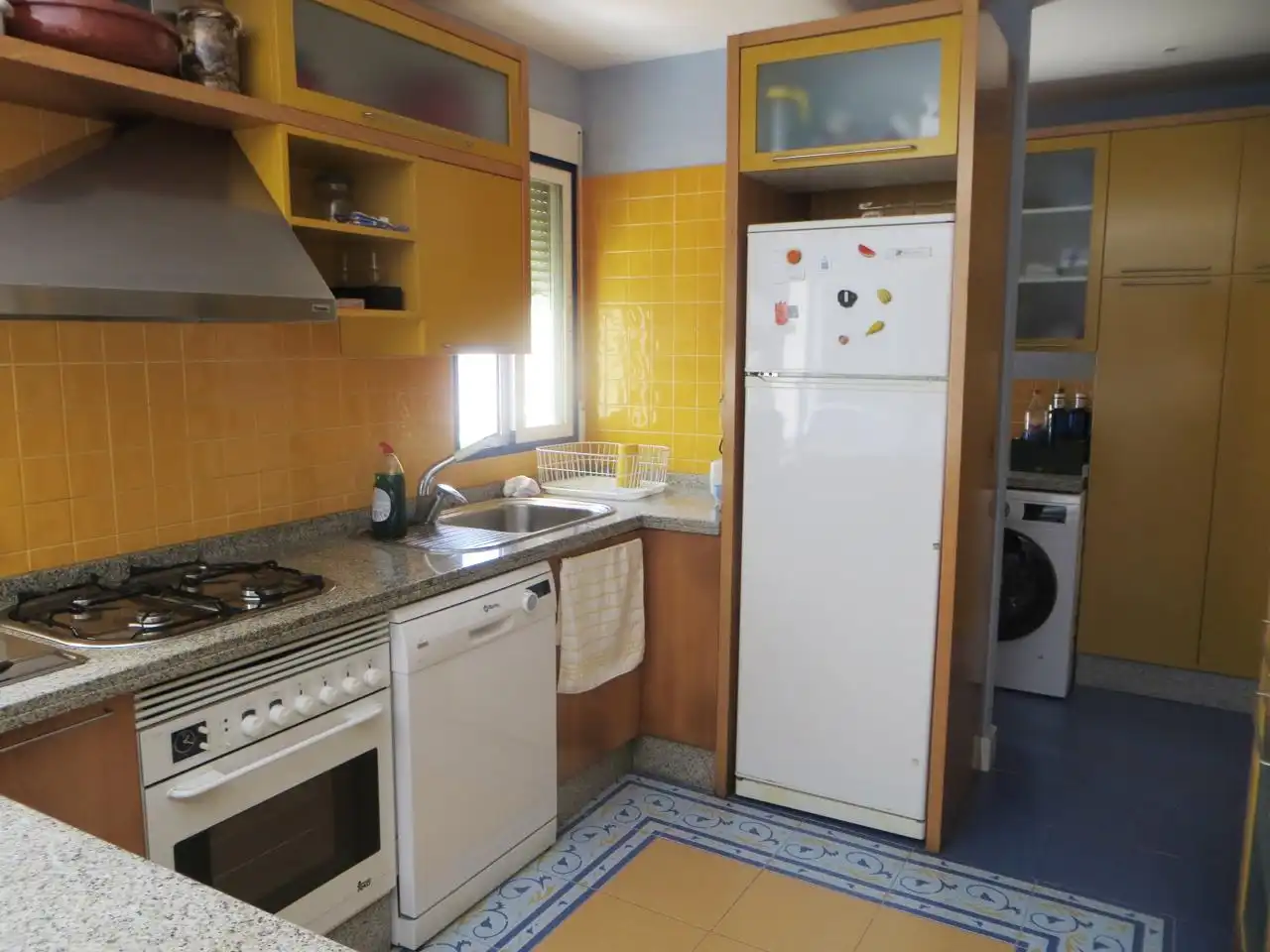 Cuina de Casa o xalet de lloguer en Punta Umbría amb Jardí privat, Moblat i Balcó