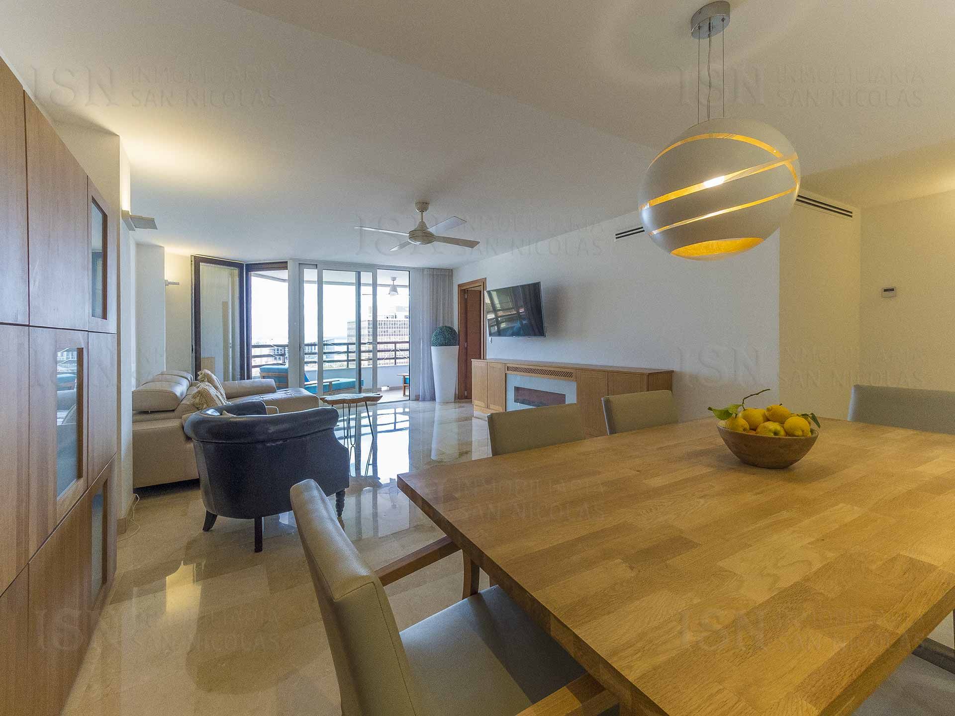 Sala d'estar de Pis en venda en  Palma de Mallorca amb Aire condicionat, Calefacció i Terrassa