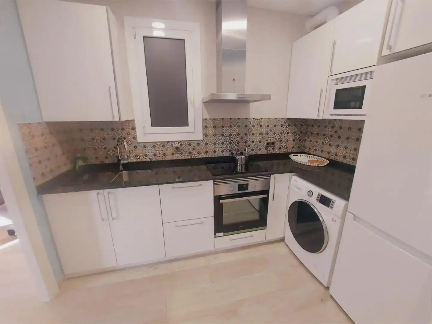 Kitchen of Flat for rent in  Barcelona Capital