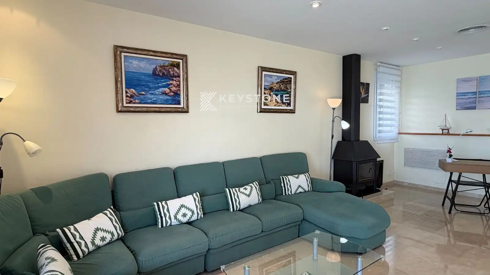 Sala d'estar de Casa o xalet en venda en Llucmajor amb Aire condicionat, Terrassa i Traster