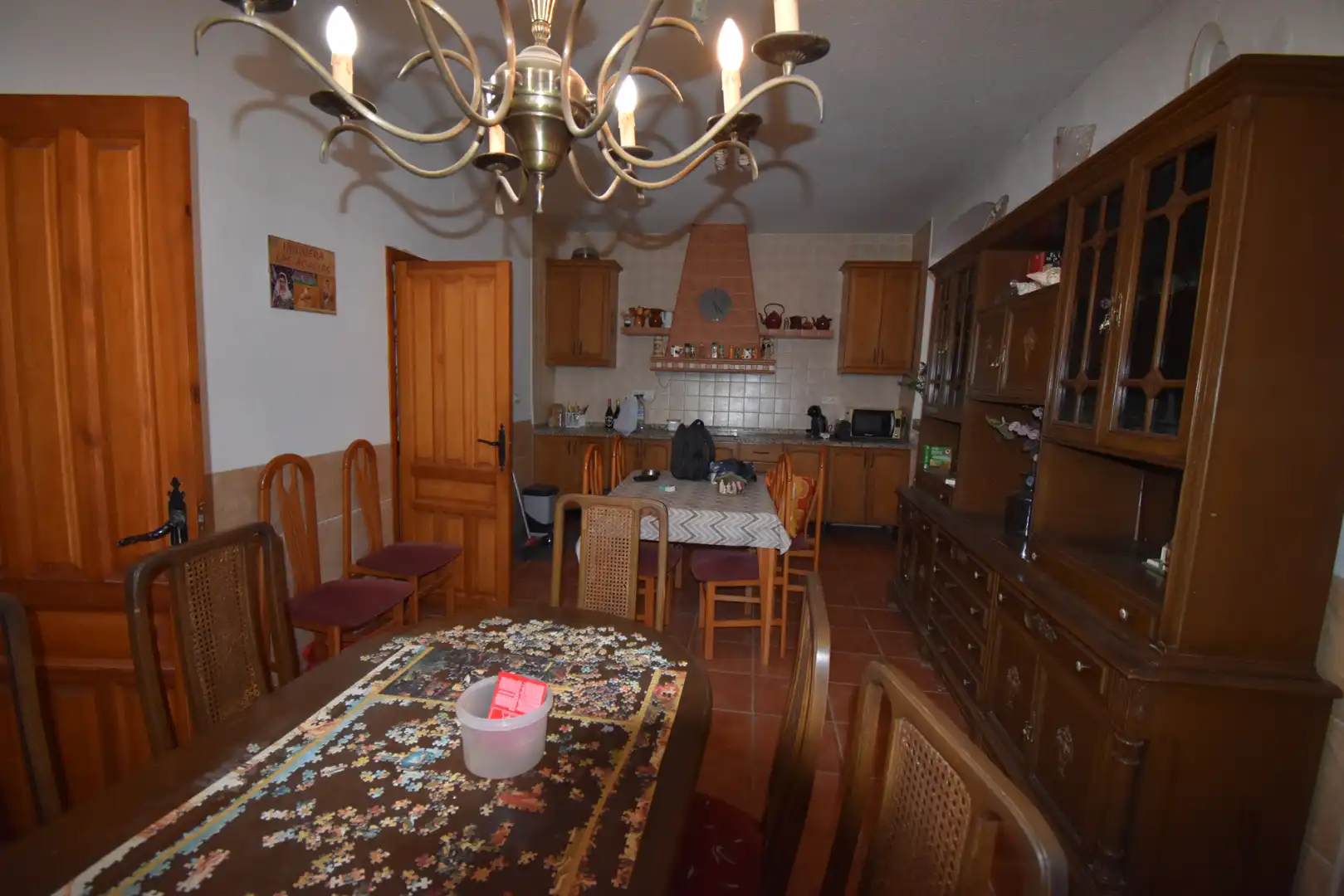 Cuina de Casa o xalet en venda en San Vicente del Raspeig / Sant Vicent del Raspeig amb Aire condicionat, Jardí privat i Terrassa