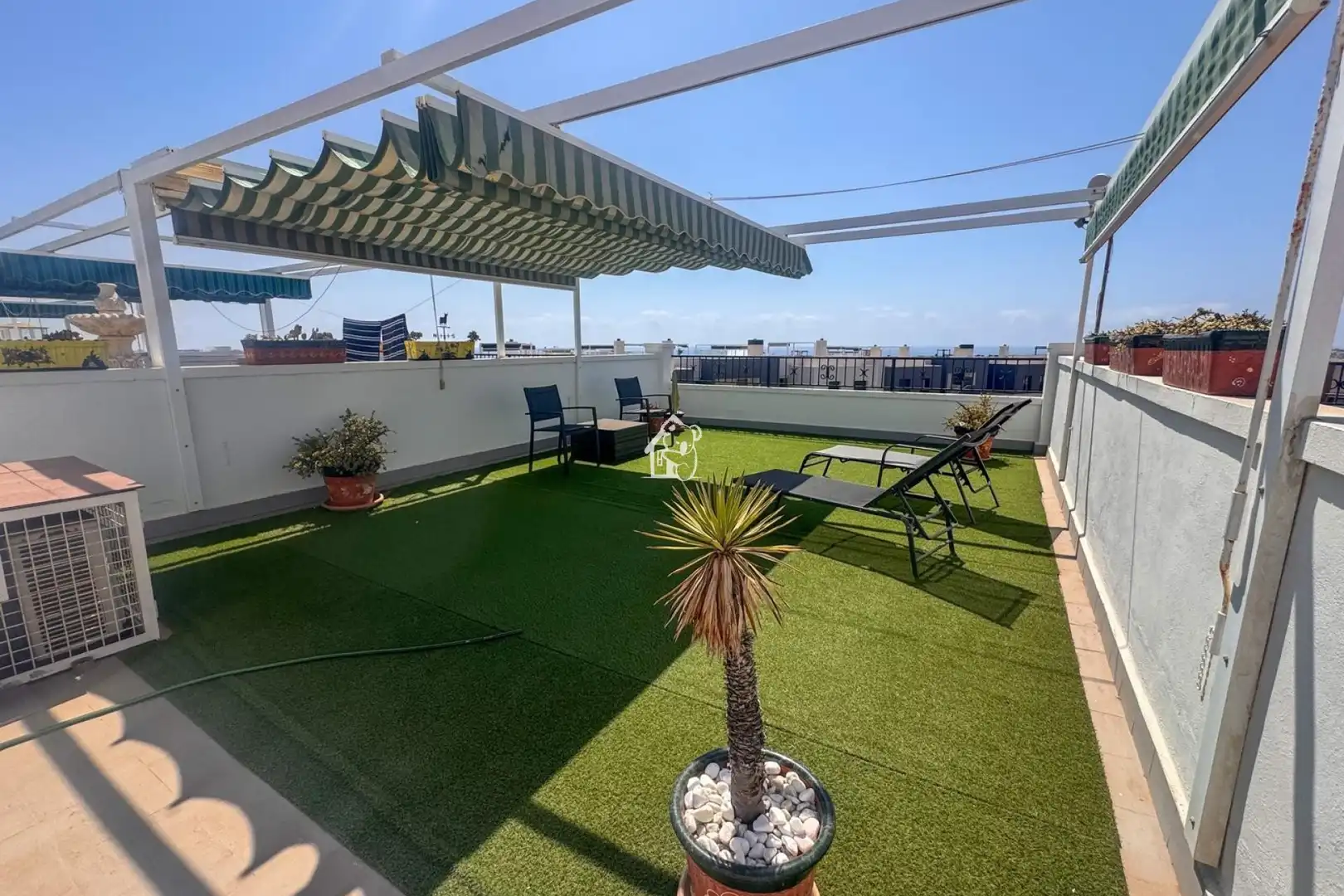 Terrasse von Wohnungen zur Miete in Orihuela mit Klimaanlage, Terrasse und Schwimmbad