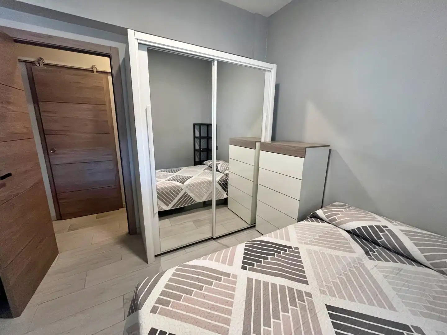 Schlafzimmer von Wohnung zum Verkauf in Málaga mit Klimaanlage und Möbliert