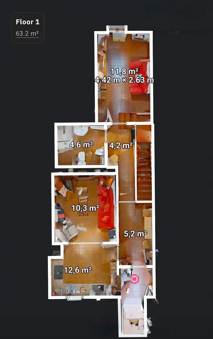 Casa adosada en venda en Valdáliga amb Calefacció, Traster i Balcó