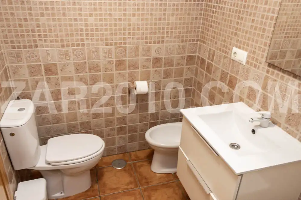 Baño de Planta baja en venta en Garrucha con Amueblado, Horno y Lavadora