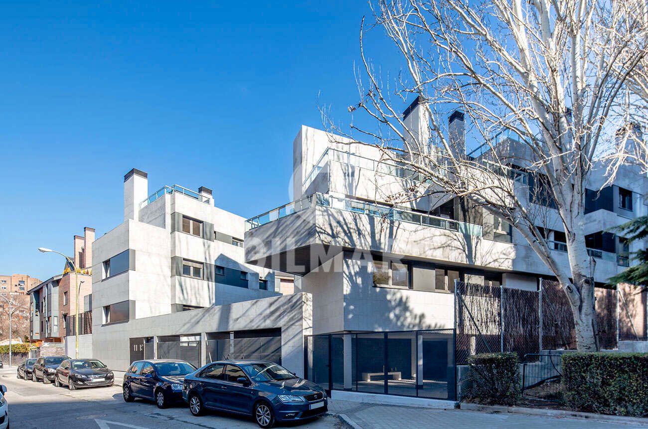 Vista exterior de Pis en venda en  Madrid Capital amb Aire condicionat, Calefacció i Traster