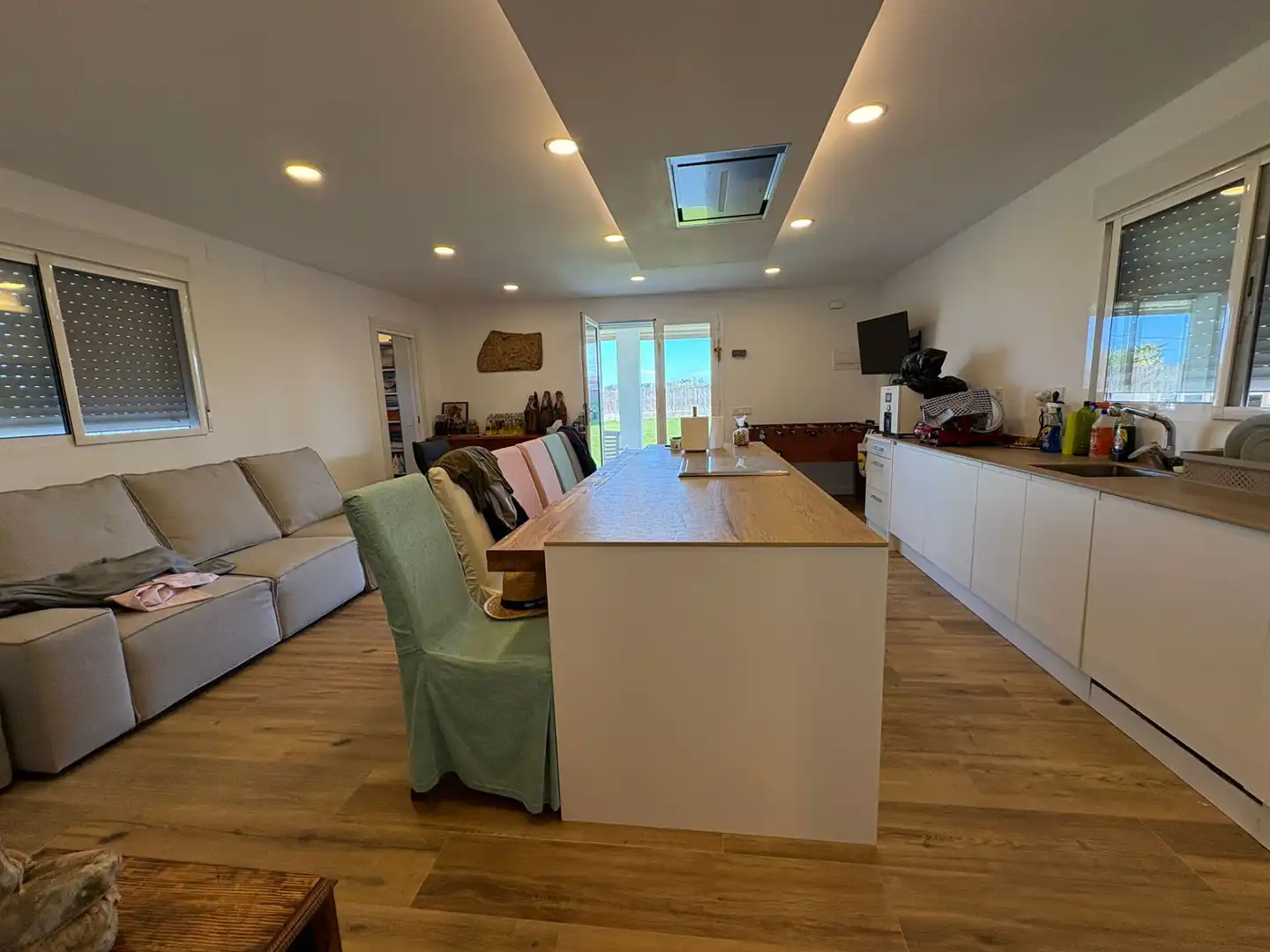 Esszimmer von Haus oder Chalet zur Miete in Cullera mit Privatgarten, Terrasse und Möbliert