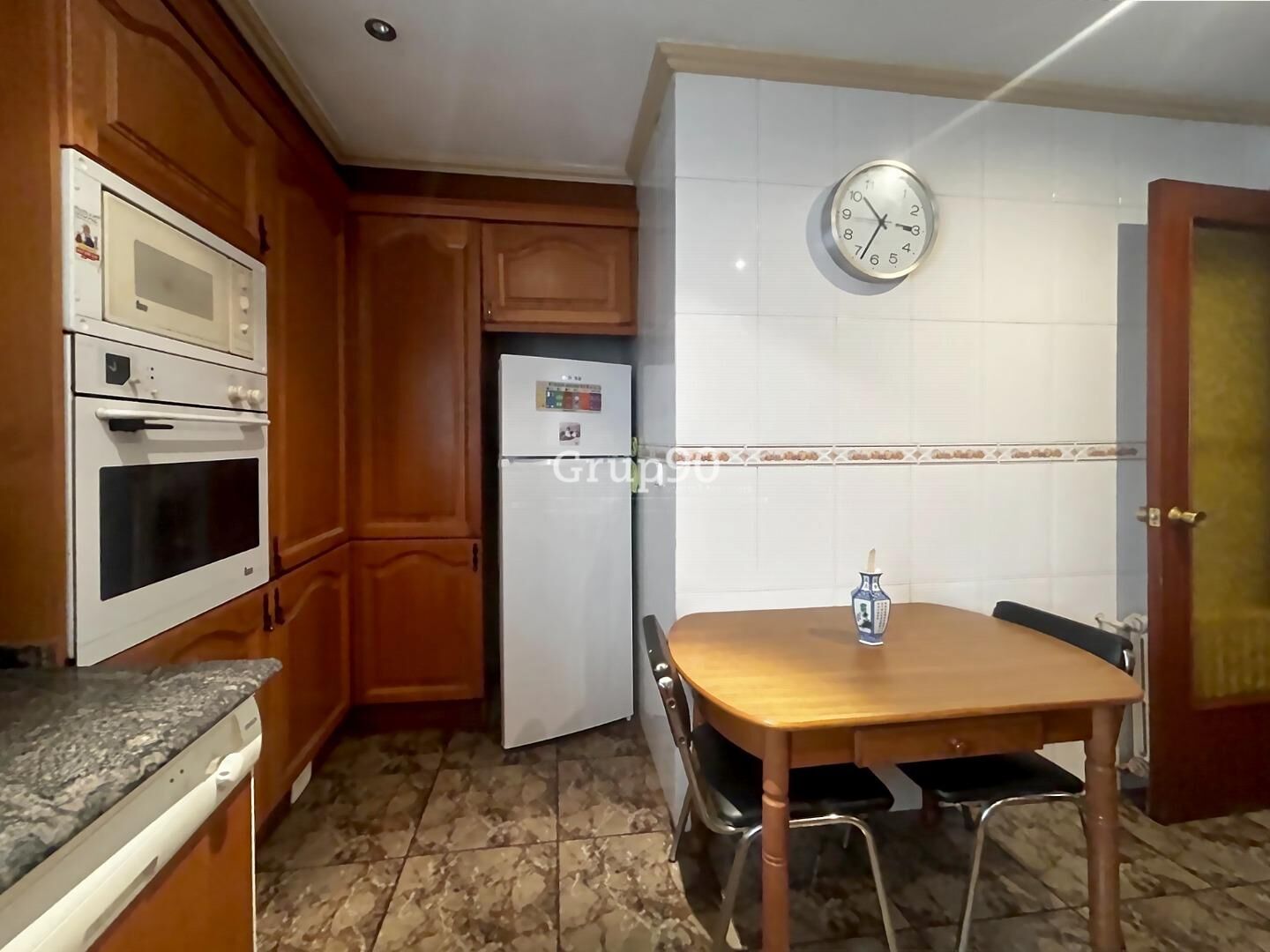 Kitchen of Flat for sale in  Lleida Capital  with Air Conditioner, Heating and Balcony
