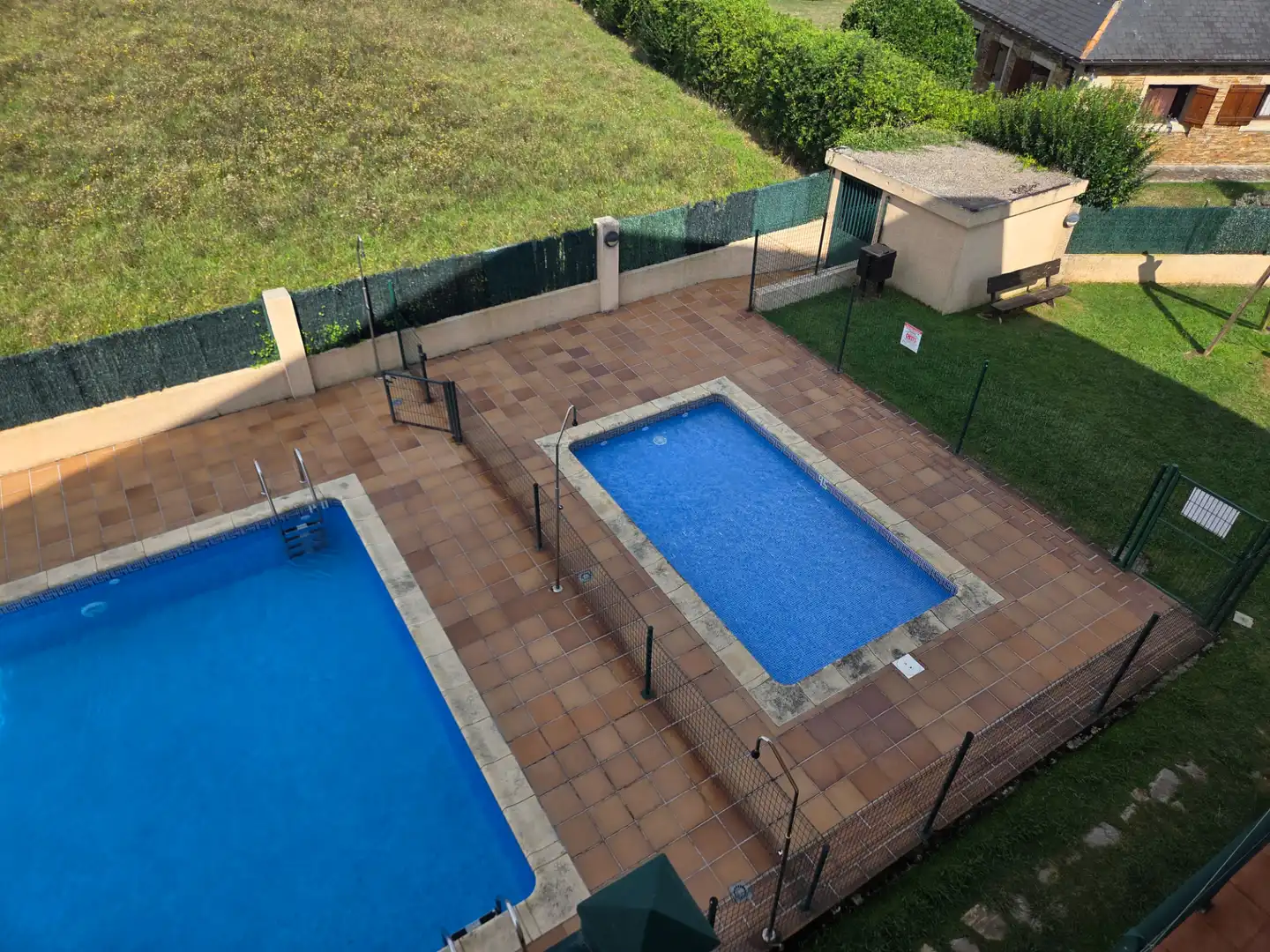 Swimming pool of Flat for sale in Barreiros  with Terrace, Storage room and Furnished