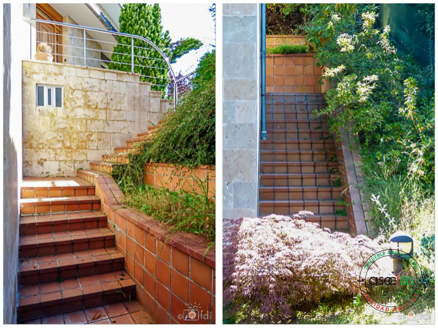 Jardí de Casa o xalet en venda en Oviedo  amb Calefacció, Jardí privat i Parquet