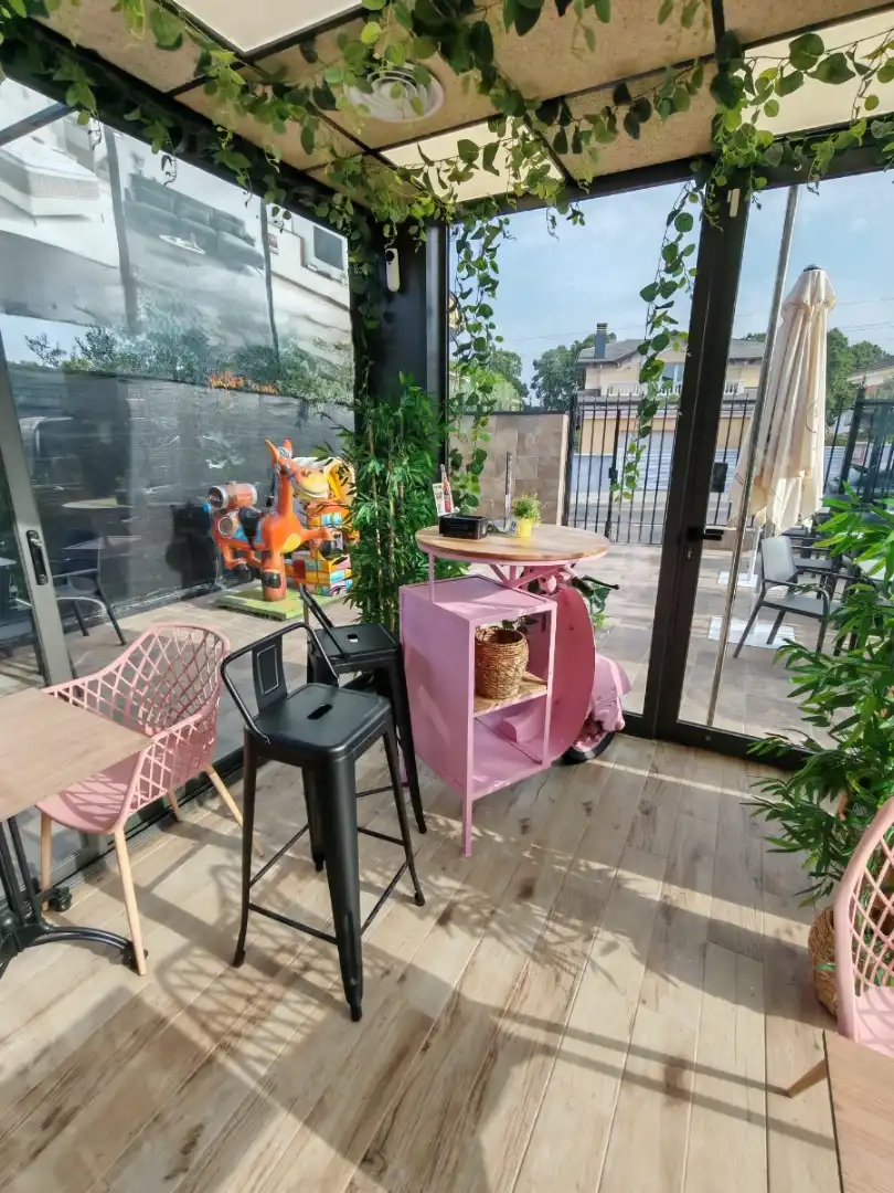 Terrasse von Geschaftsraum zur Miete in Lliçà d'Amunt mit Klimaanlage, Heizung und Terrasse