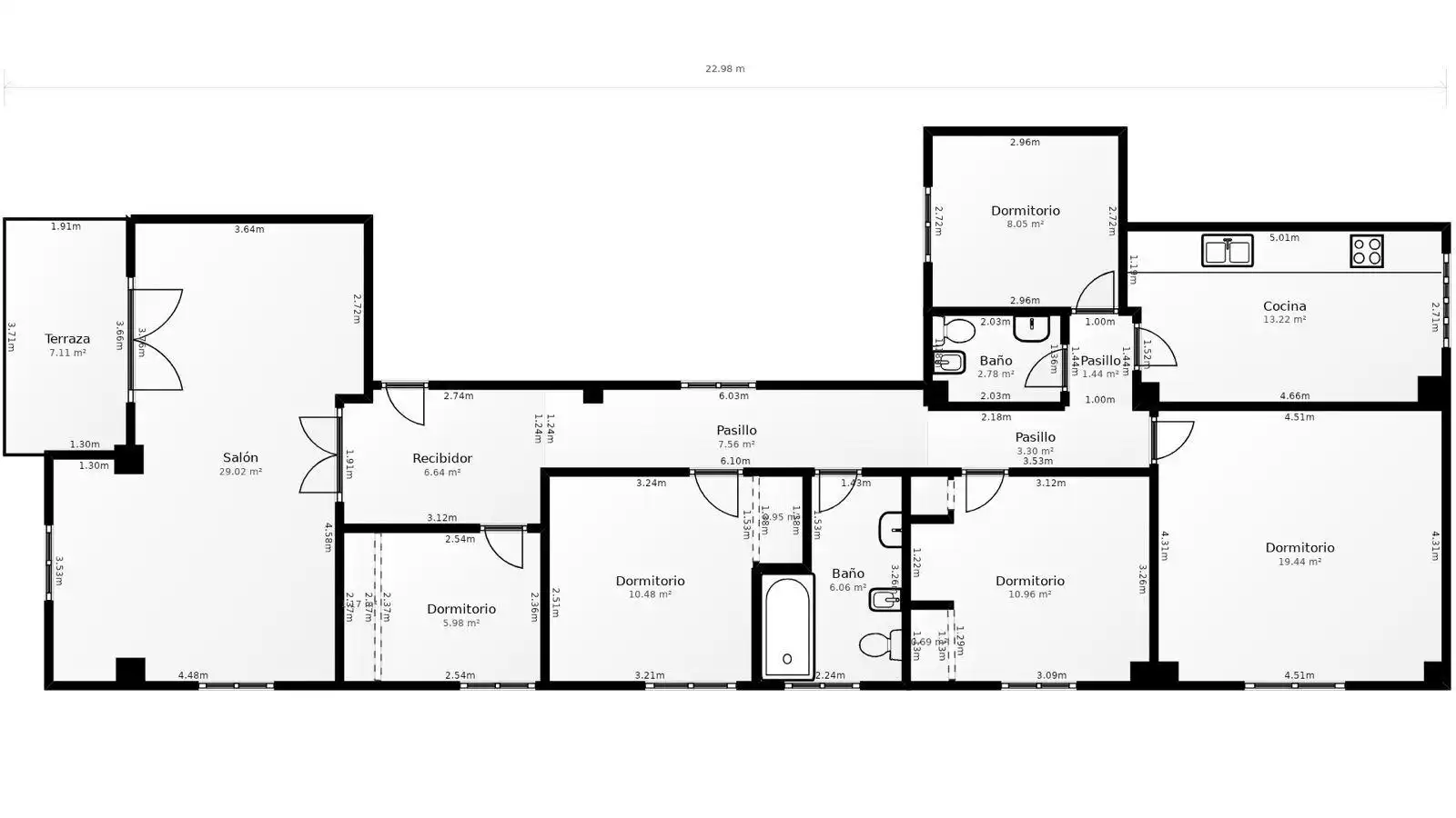 Piso con terraza en venta en SELGAS, imagen 20