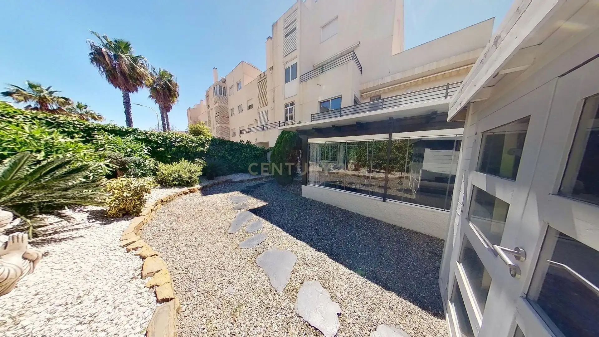 Terrace of Flat for sale in Benalmádena  with Air Conditioner, Private garden and Community pool
