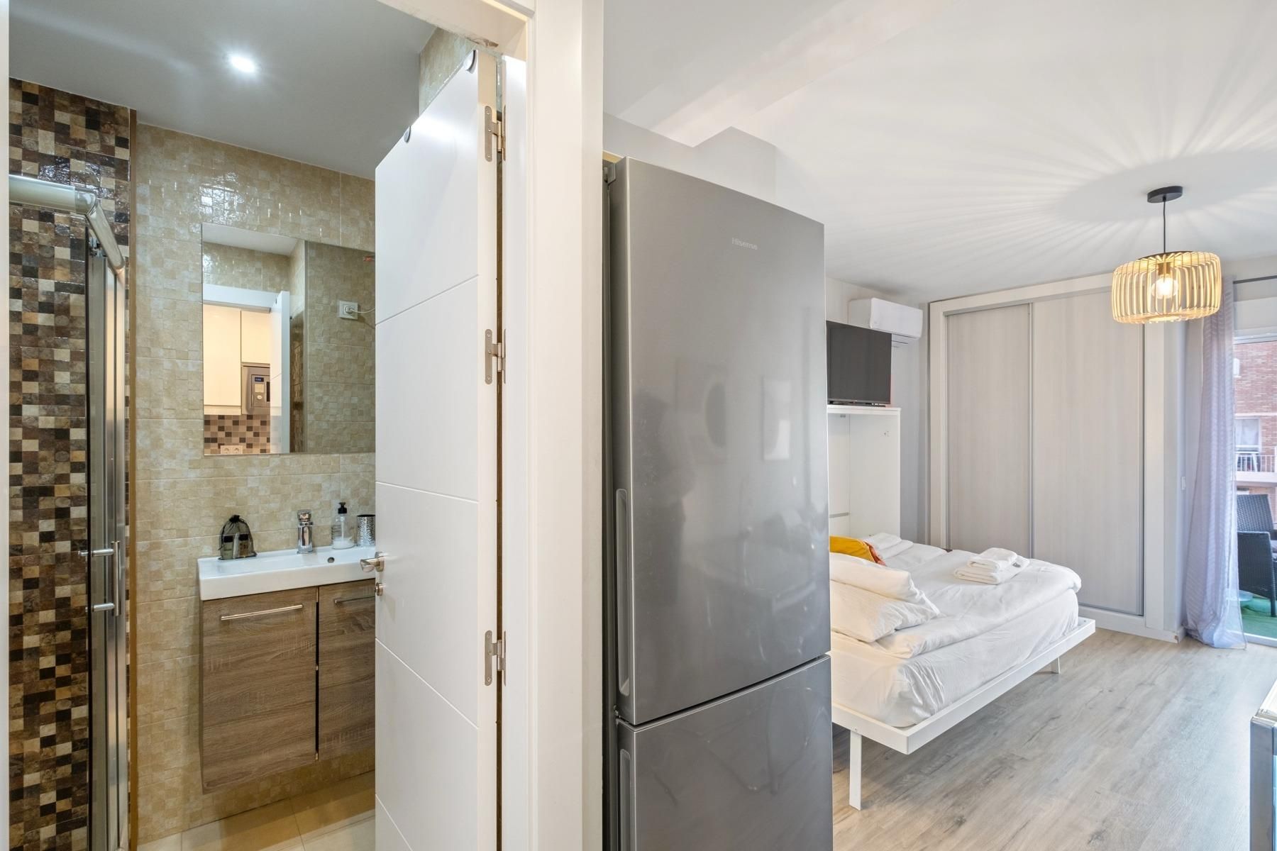 Dormitori de Estudi en venda en Benalmádena amb Aire condicionat, Terrassa i Piscina comunitària