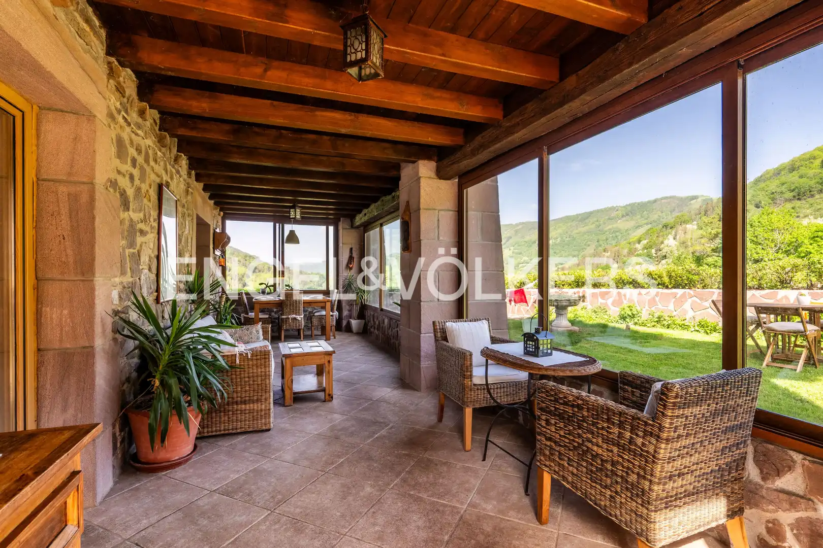 Terraza de Casa o chalet en venta en Elduain con Calefacción, Jardín privado y Terraza