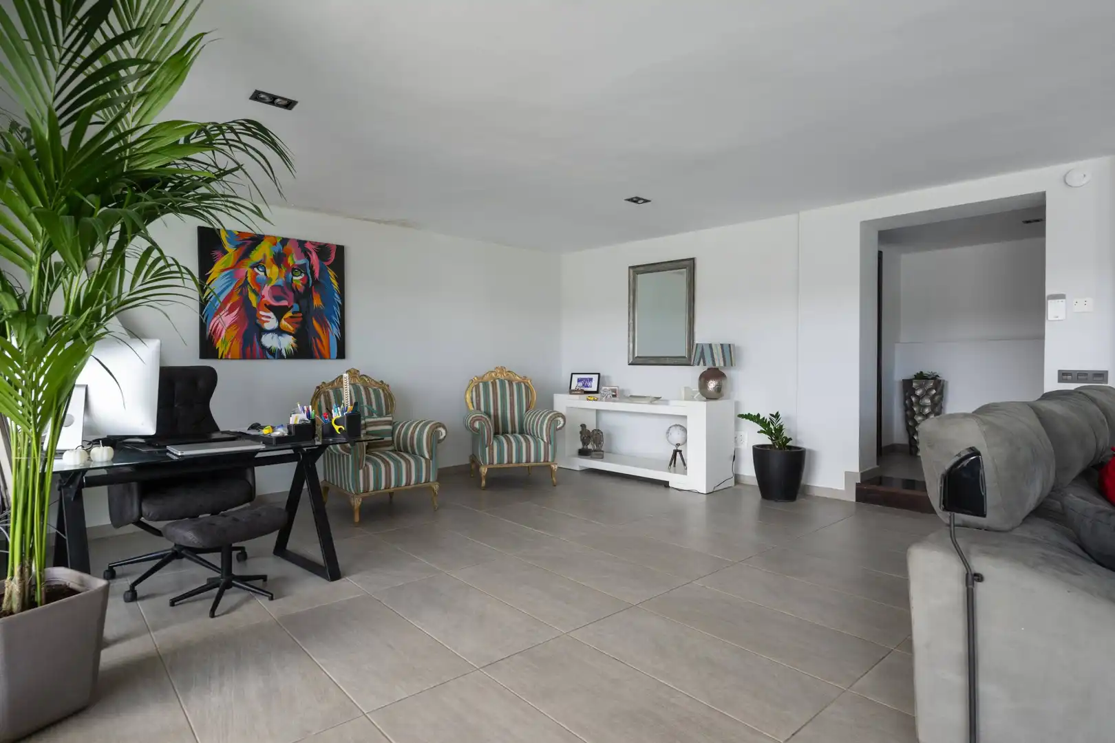 Sala d'estar de Casa o xalet en venda en Telde amb Jardí privat, Terrassa i Traster