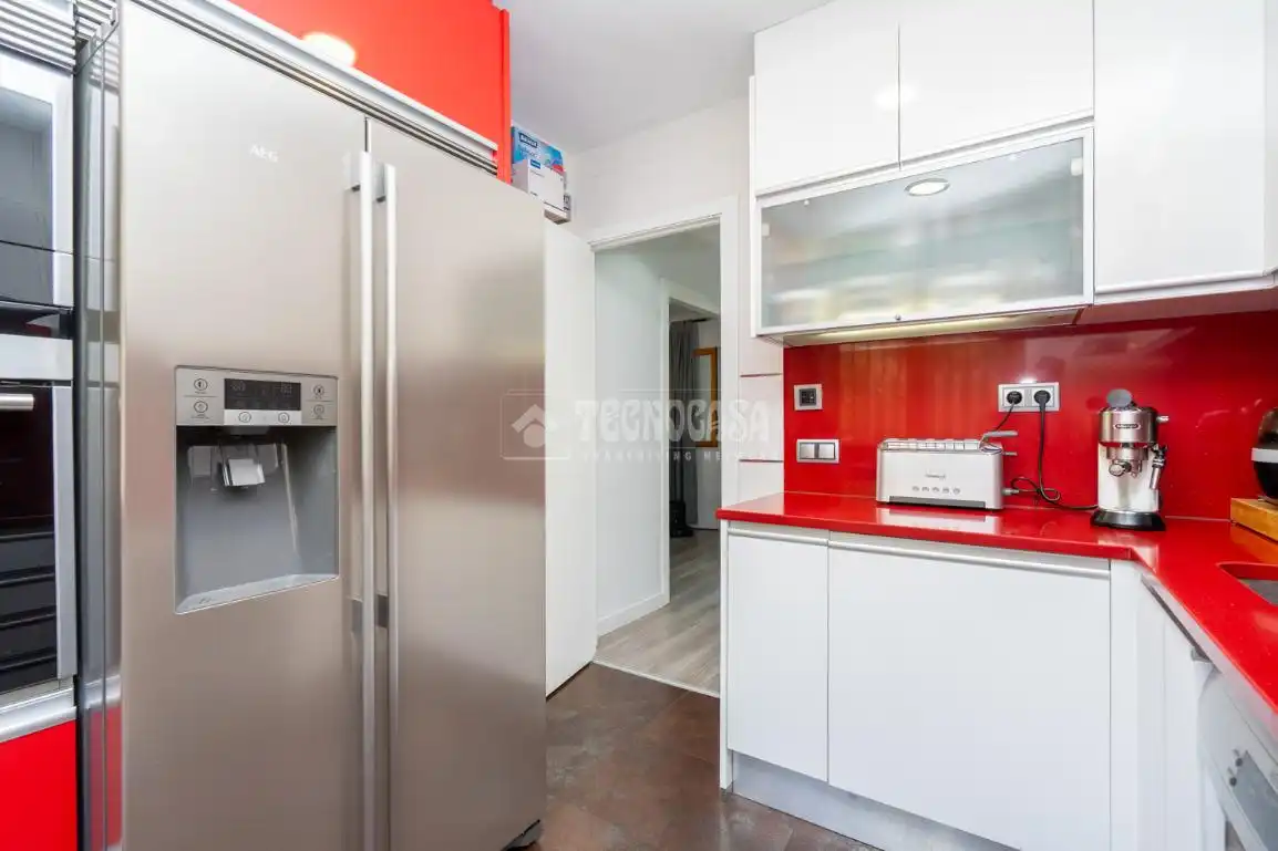 Kitchen of Detached homes for sale in Manzanares El Real  with Heating, Private garden and Terrace