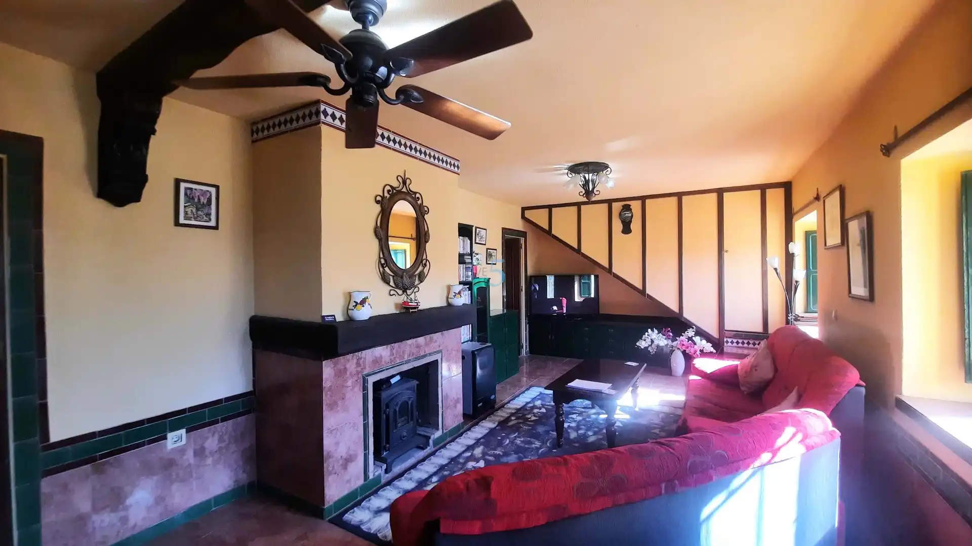 Sala d'estar de Casa adosada en venda en Torre-Pacheco amb Terrassa, Traster i Moblat