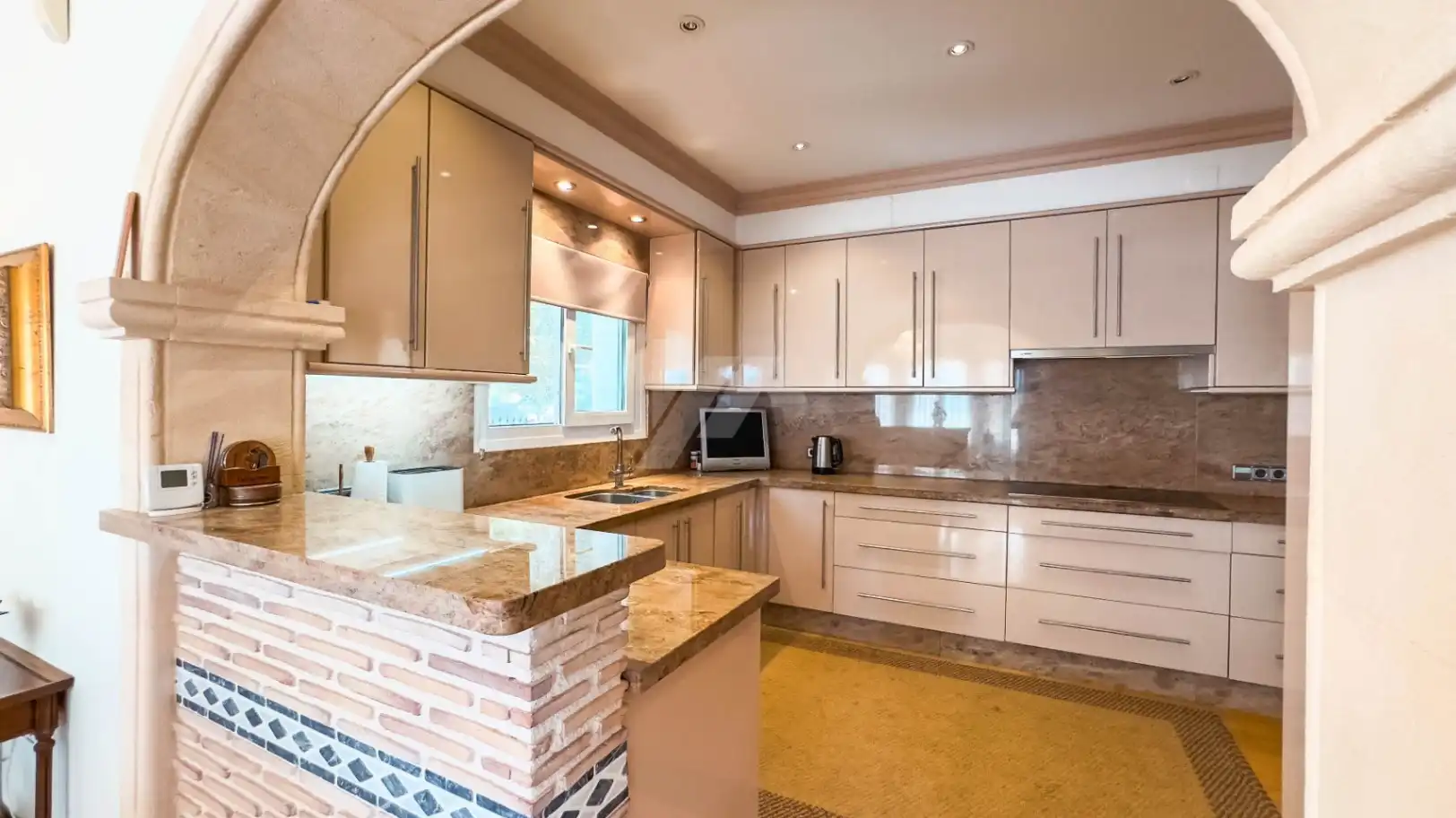 Cocina de Casa o chalet en venta en Moraira con Aire acondicionado, Calefacción y Jardín privado