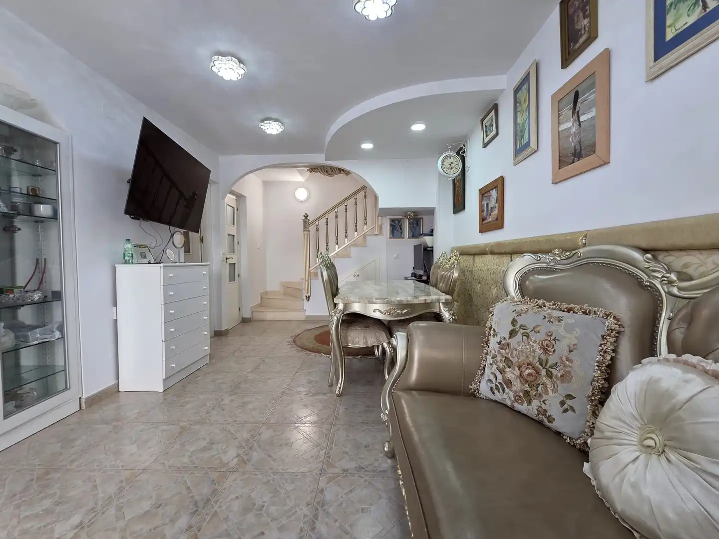 Living room of Detached homes for sale in Orihuela  with Air Conditioner, Terrace and Storage room