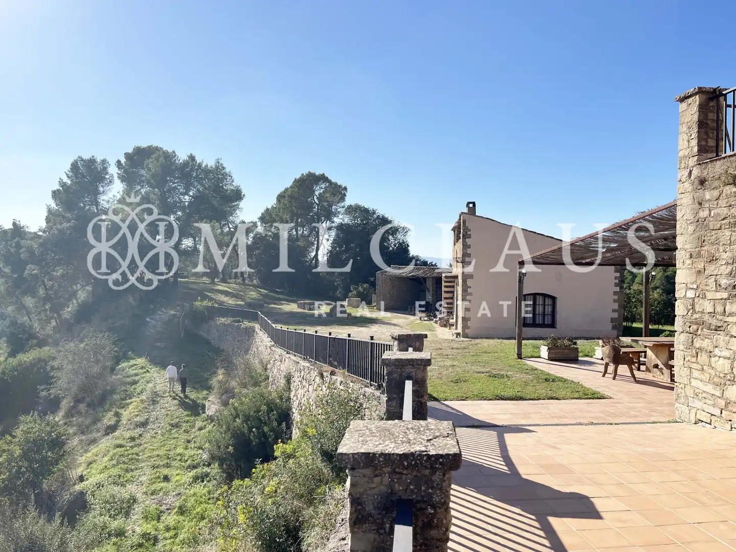 Vista exterior de Finca rústica en venda en Talamanca amb Aire condicionat, Calefacció i Jardí privat