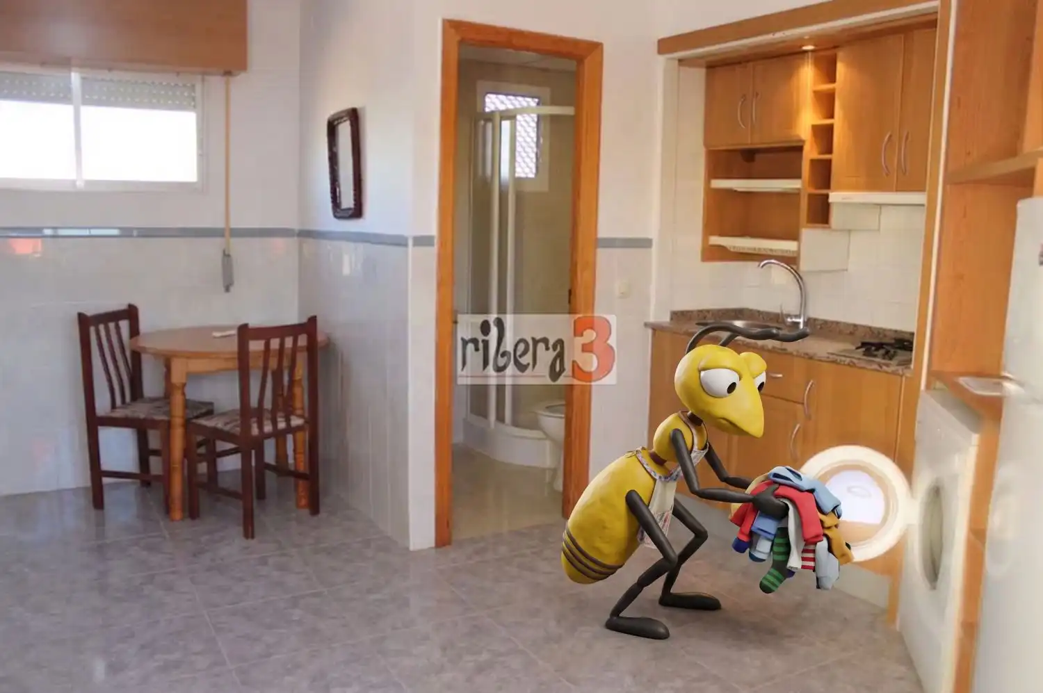 Cocina de Estudio en venta en San Javier con Aire acondicionado y Terraza