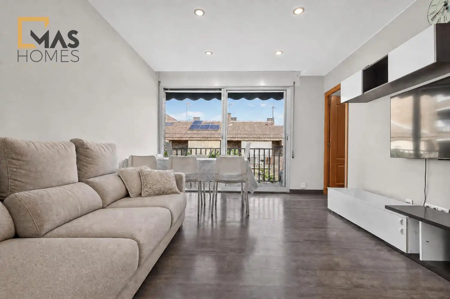 Sala de estar de Piso en venta en Terrassa con Terraza