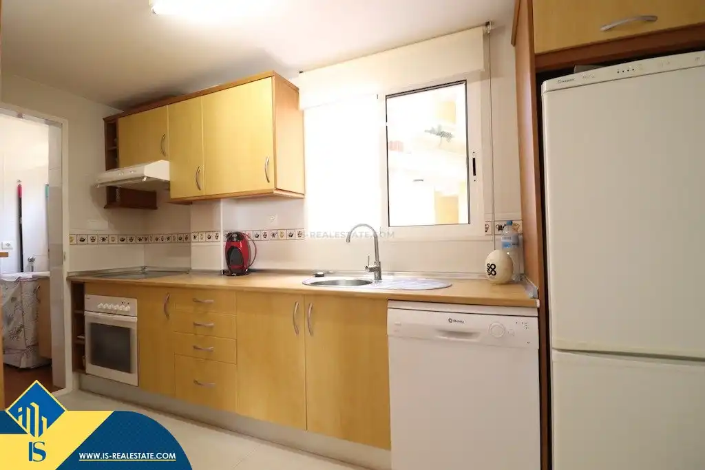 Kitchen of Flat for rent in Orihuela  with Terrace, Furnished and Oven