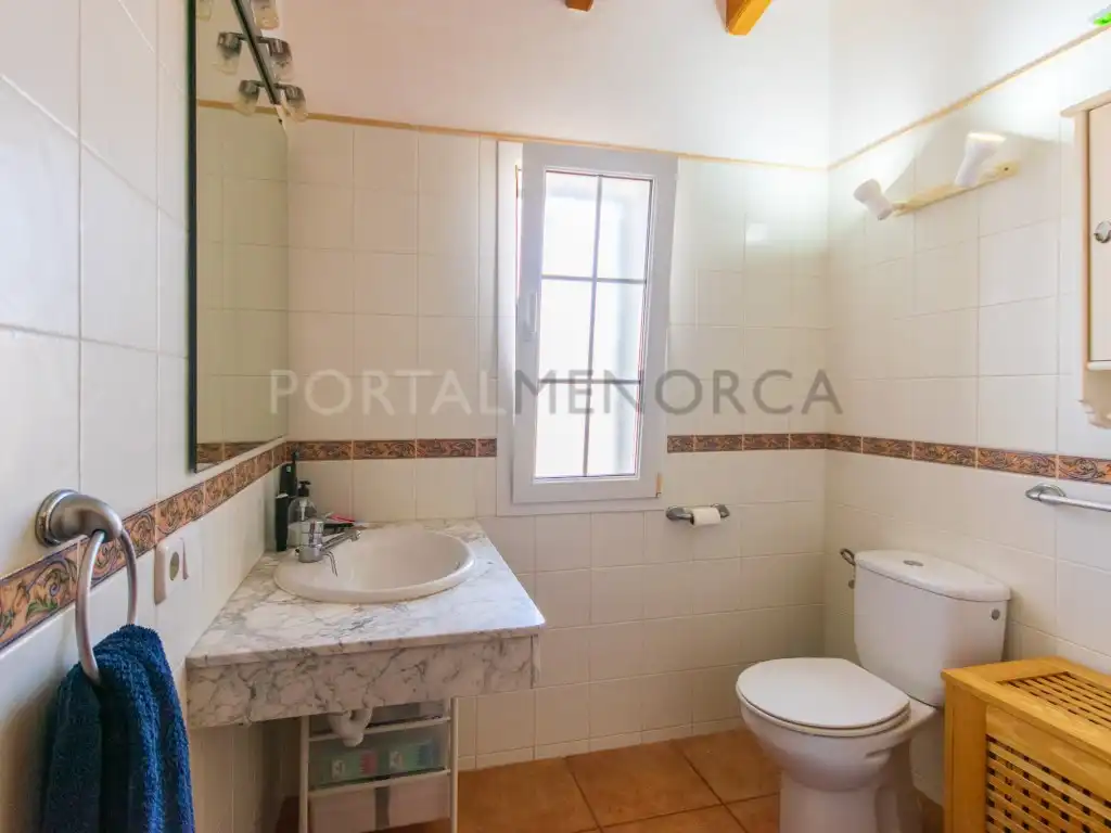Bathroom of Houses for sale in Alaior  with Air Conditioner and Swimming Pool