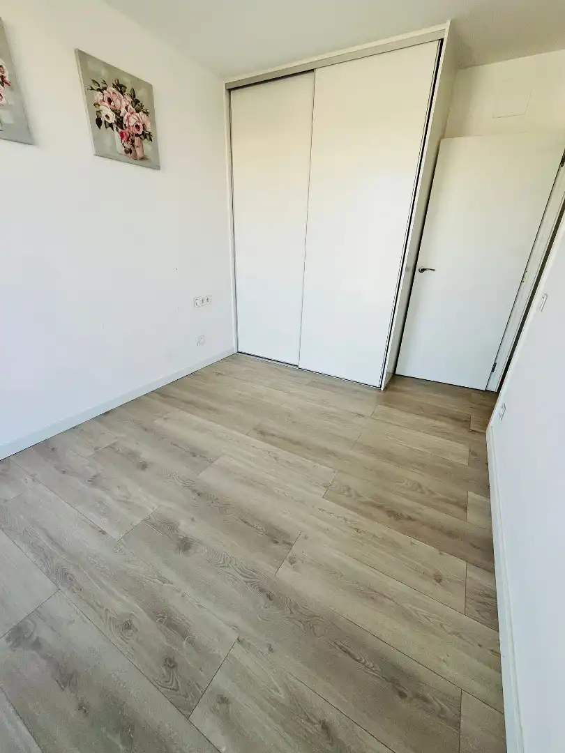 Bedroom of Flat for sale in Cubelles  with Air Conditioner, Parquet flooring and Terrace