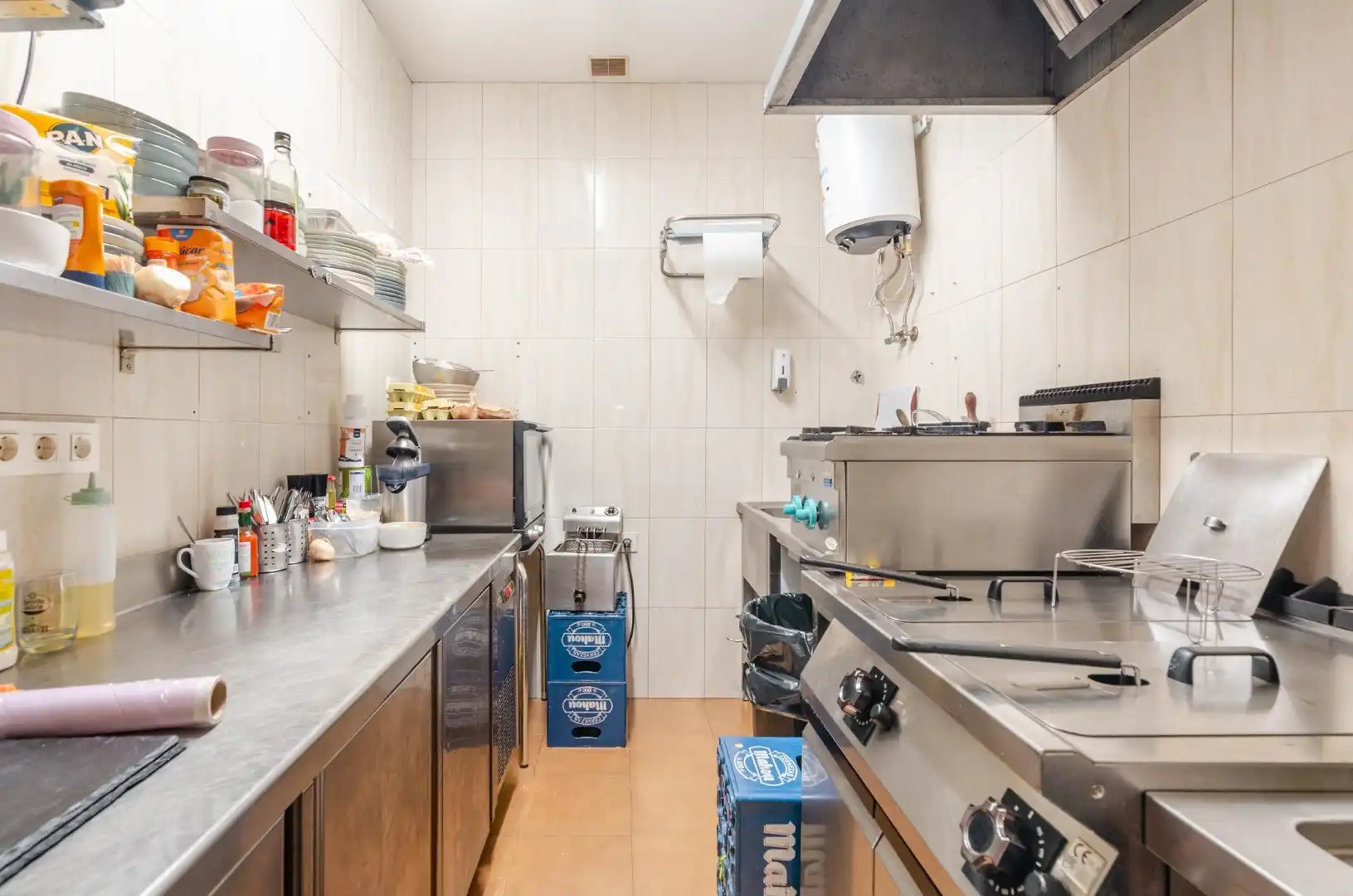 Cocina de Local en traspaso en Gijón  con Aire acondicionado