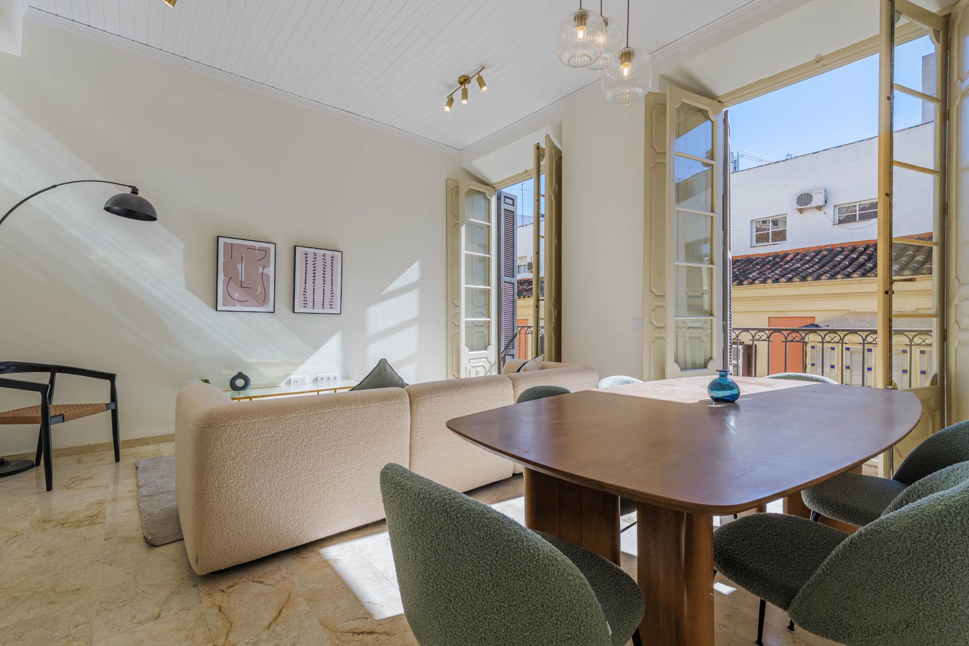 Comedor de Apartamento en venta en Málaga Capital con Aire acondicionado
