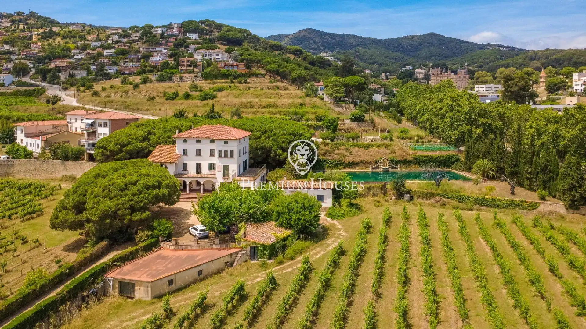 Finca rústica en venda en Alella amb Calefacció, Jardí privat i Terrassa