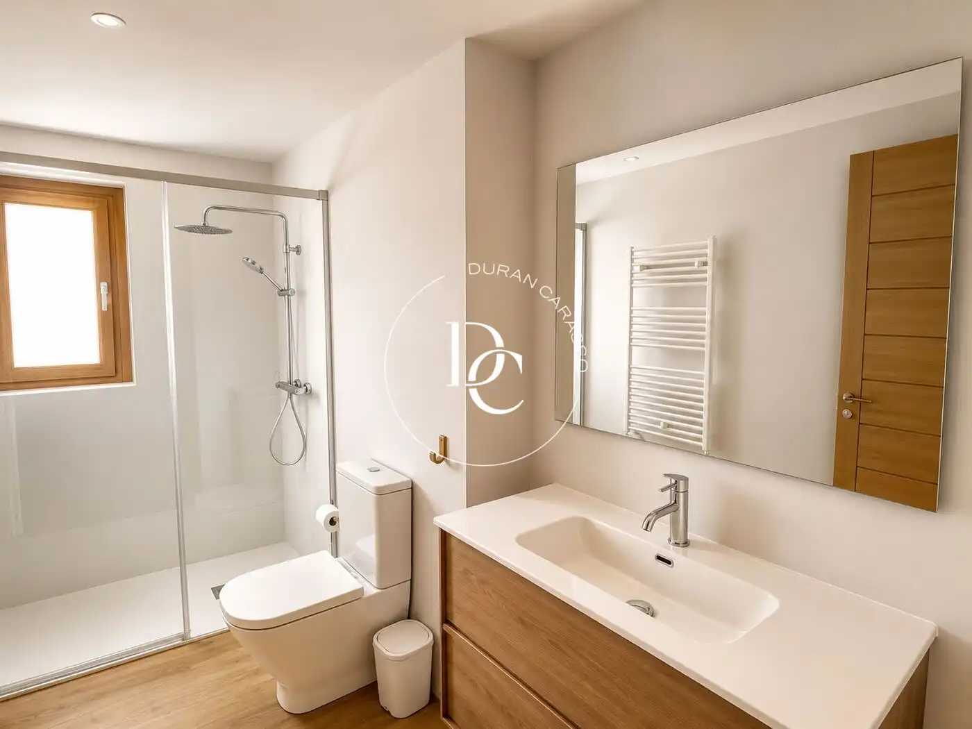 Baño de Piso de alquiler en Bellver de Cerdanya con Aire acondicionado, Calefacción y Trastero