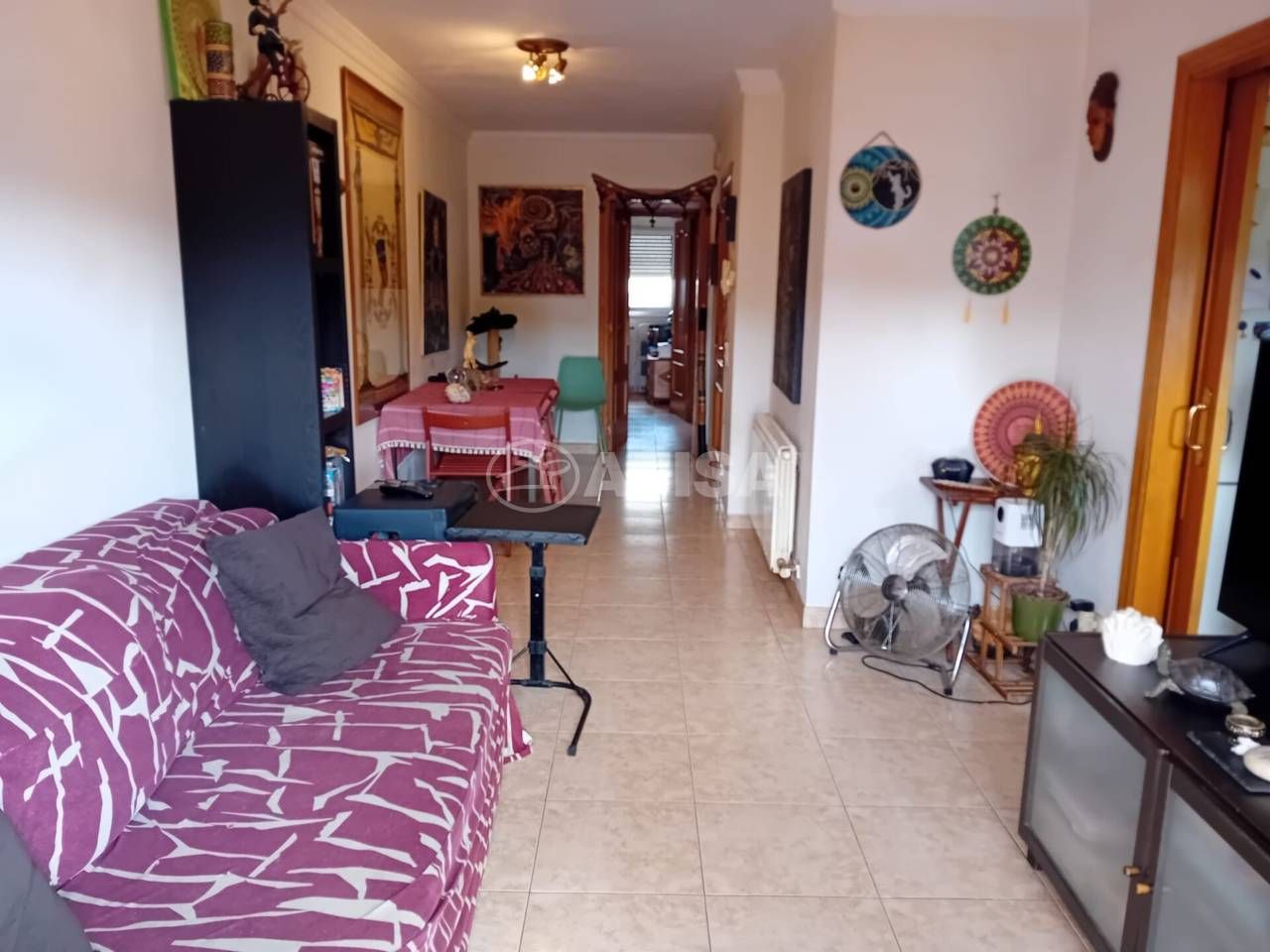 Sala d'estar de Pis en venda en Cardedeu amb Aire condicionat, Calefacció i Terrassa