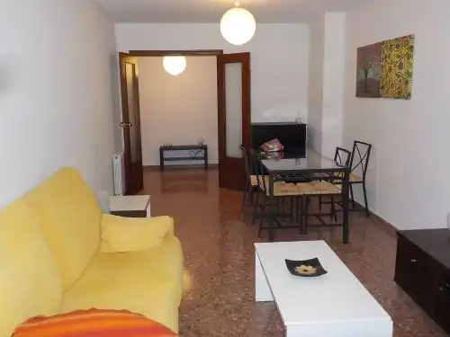 Living room of Flat for sale in Valencia  with Air Conditioner, Furnished and Oven