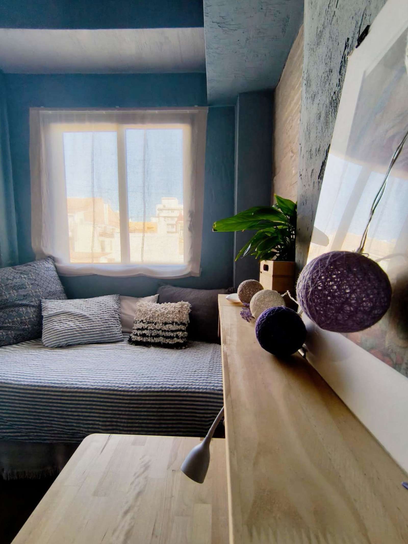 Habitación de Piso para compartir en  Valencia Capital con Aire acondicionado, Calefacción y Terraza