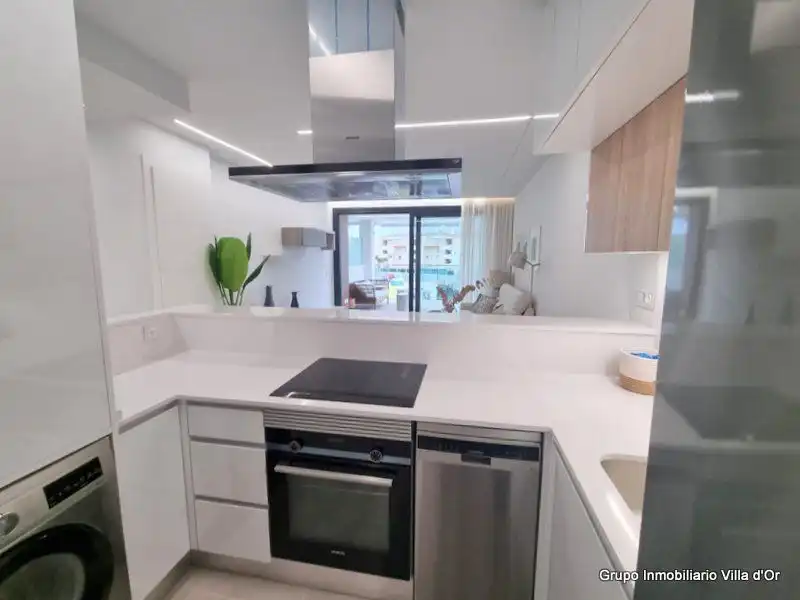 Cocina de Ático en venta en Dénia con Aire acondicionado, Calefacción y Piscina comunitaria