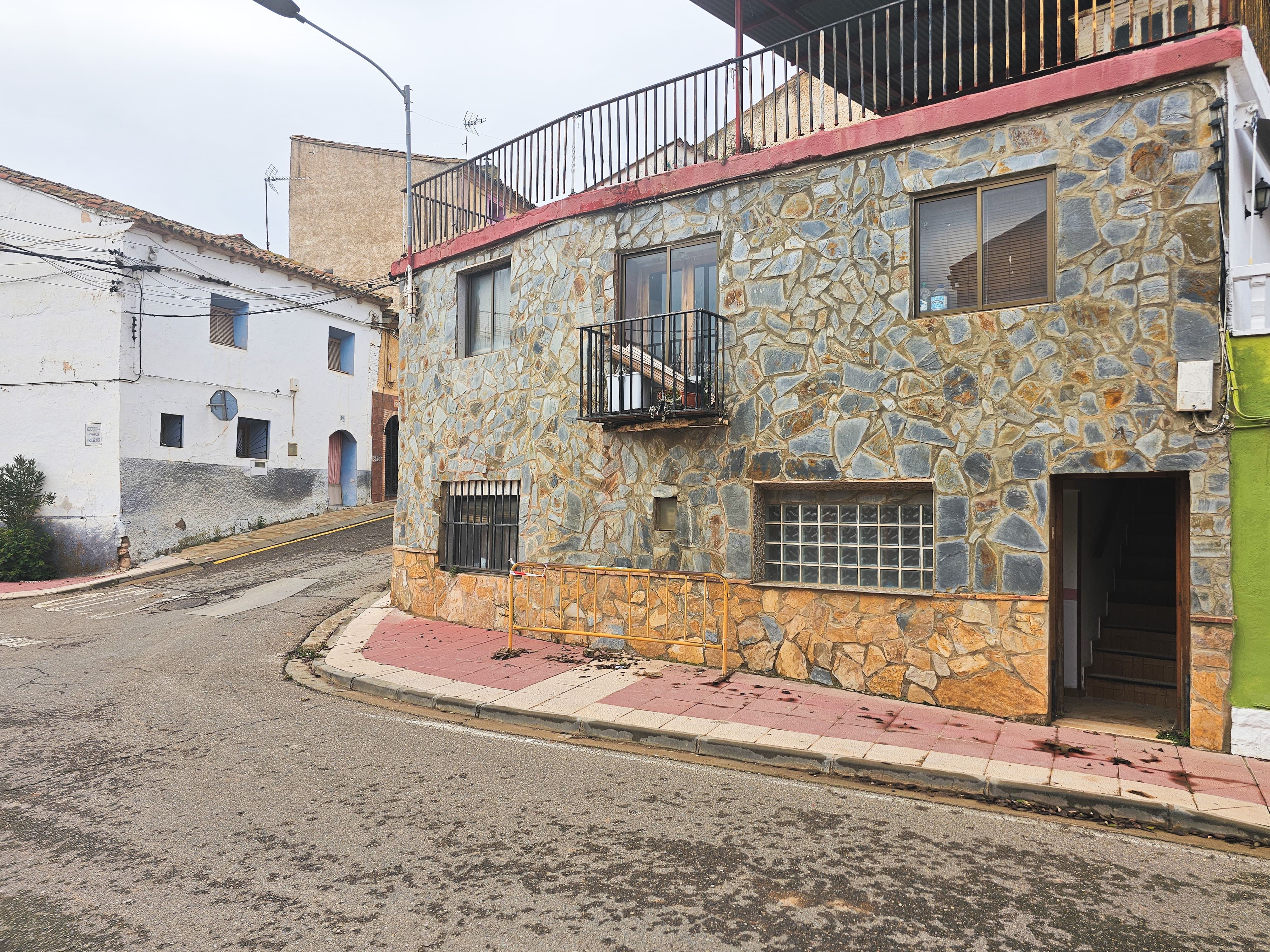 Exterior view of House or chalet for sale in Aguarón  with Terrace and Balcony