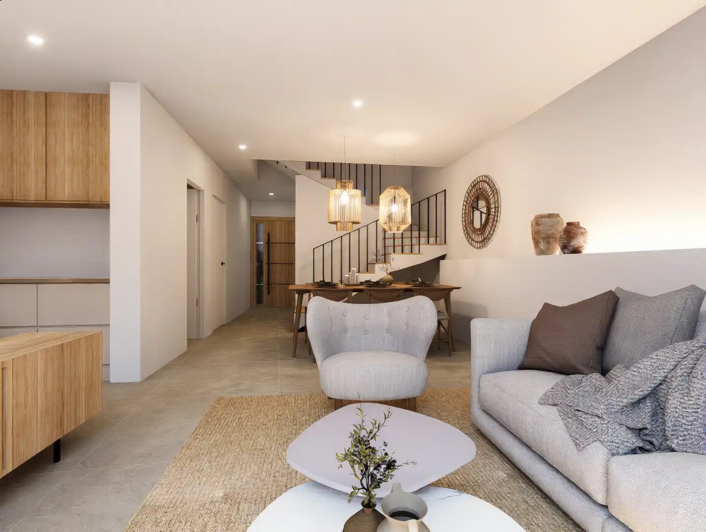 Living room of Houses for sale in  Palma de Mallorca  with Air Conditioner, Heating and Terrace