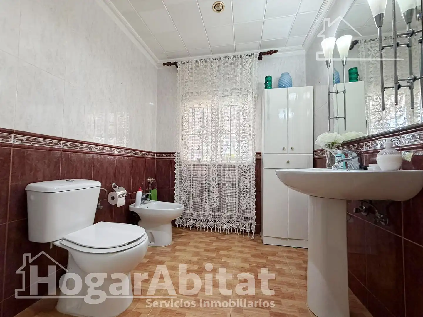 Baño de Casa o chalet en venta en Vilamarxant con Aire acondicionado, Jardín privado y Terraza