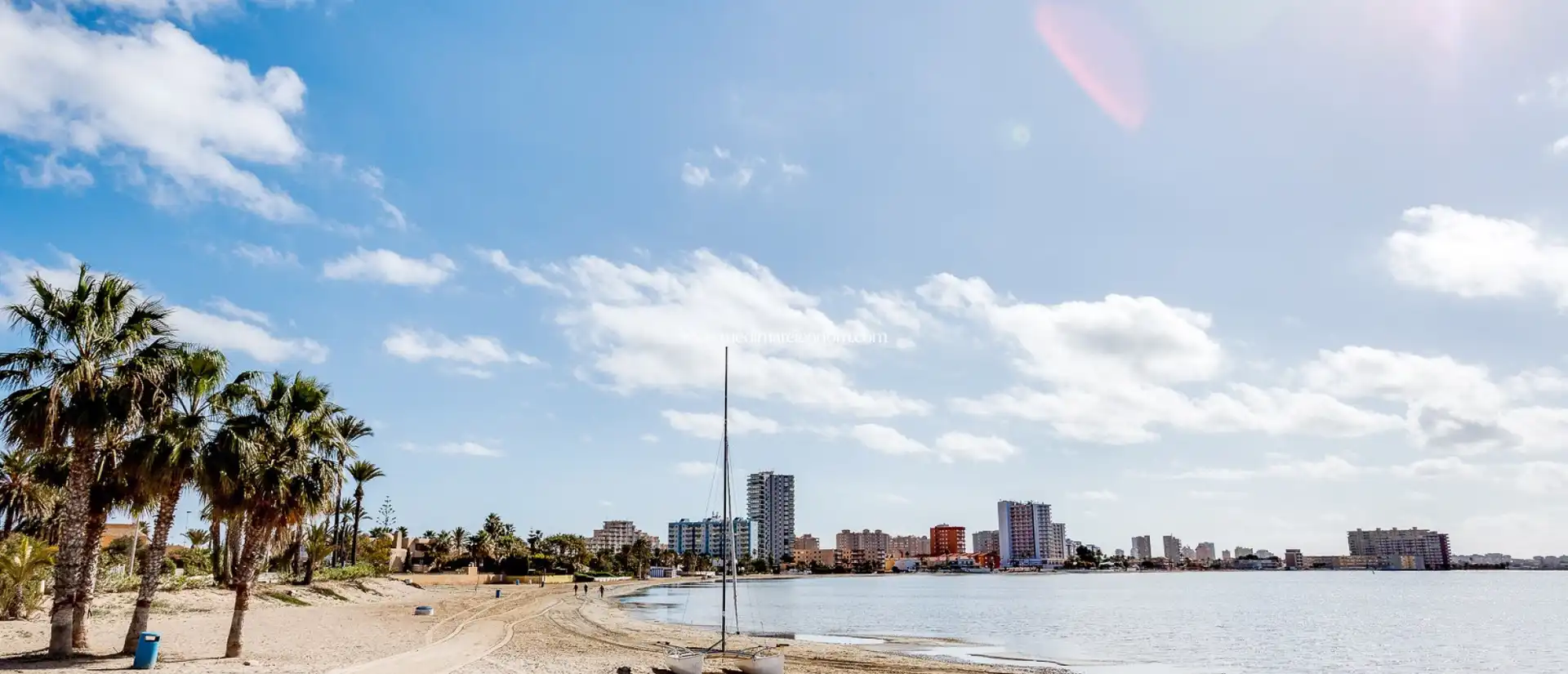 Exterior view of Duplexes for sale in La Manga del Mar Menor  with Air Conditioner, Heating and Private garden