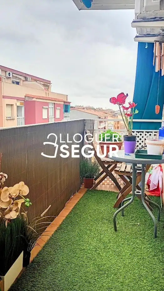 Terrasse von Wohnung zur Miete in Sant Vicenç Dels Horts mit Klimaanlage, Terrasse und Möbliert