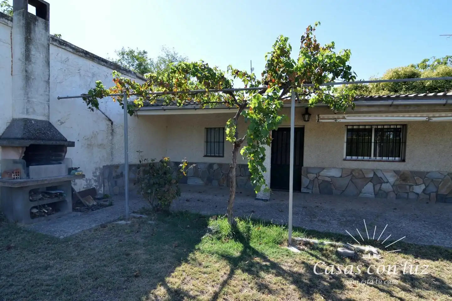 Vista exterior de Finca rústica en venta en Zaragoza con Aire acondicionado, Jardín privado y Amueblado
