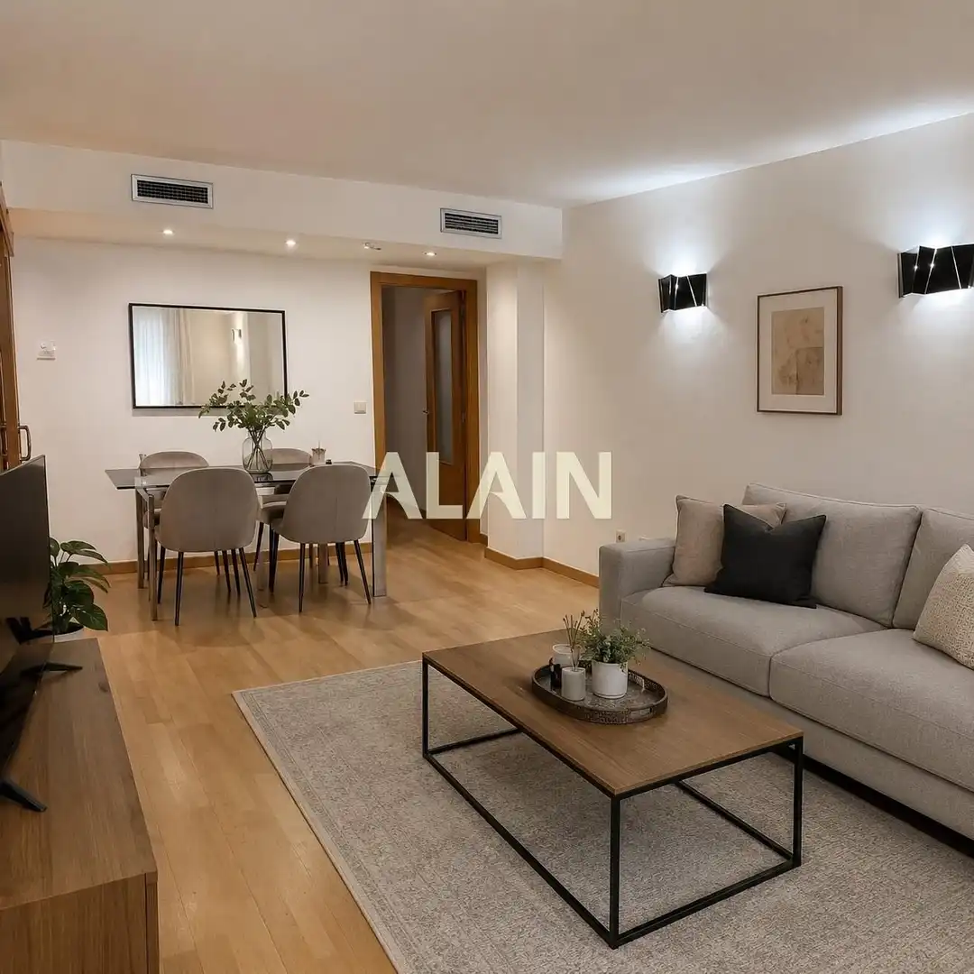 Sala de estar de Piso en venta en Mislata con Aire acondicionado, Calefacción y Parquet