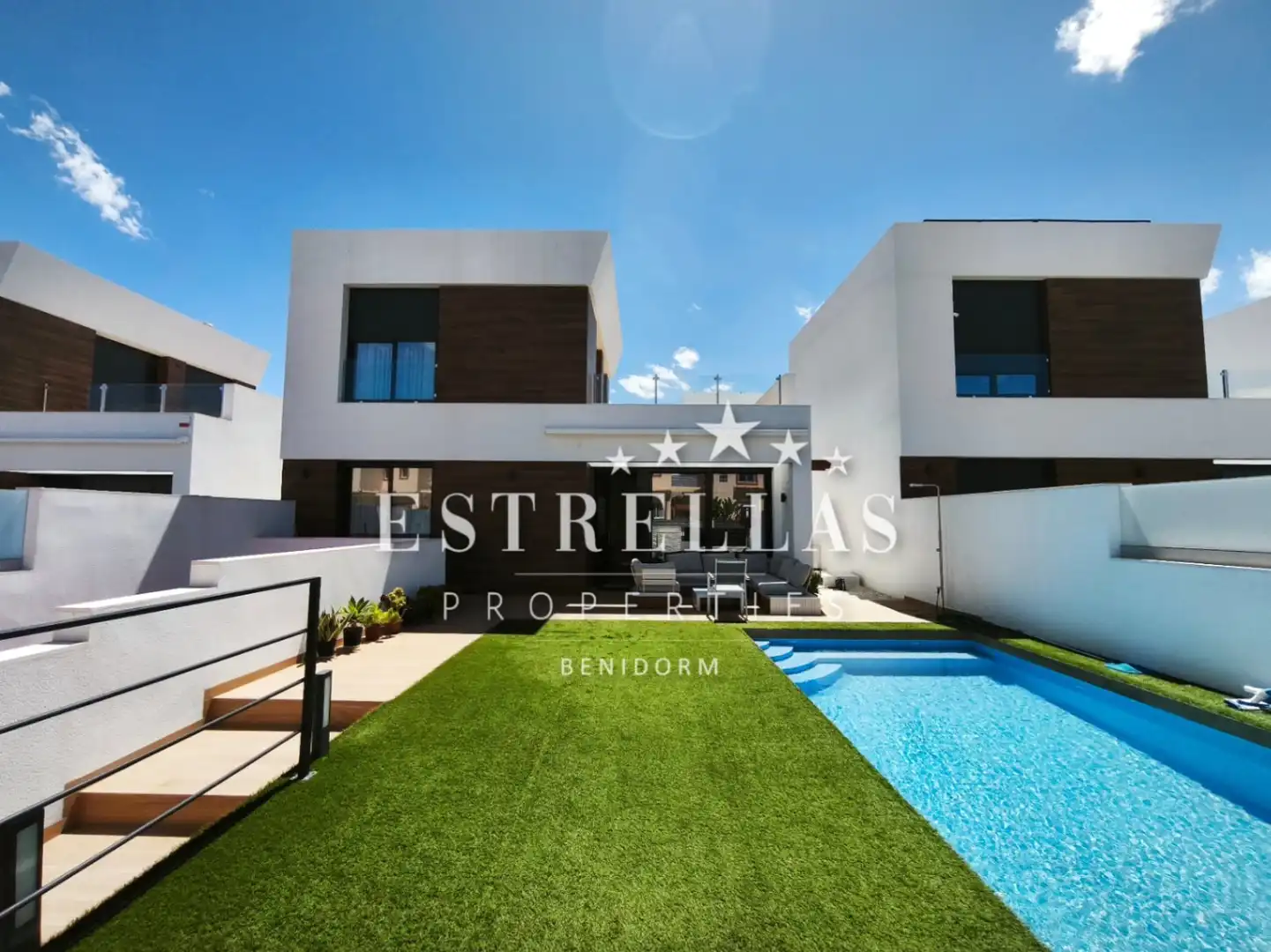 Exterior view of Houses for sale in El Campello  with Air Conditioner, Heating and Private garden