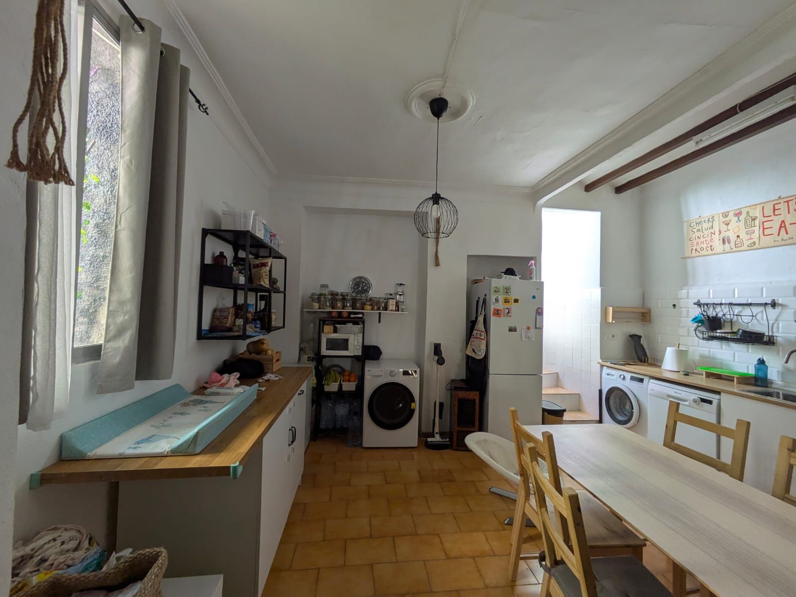 Cocina de Casa adosada en venta en Alcalalí con Trastero y Amueblado
