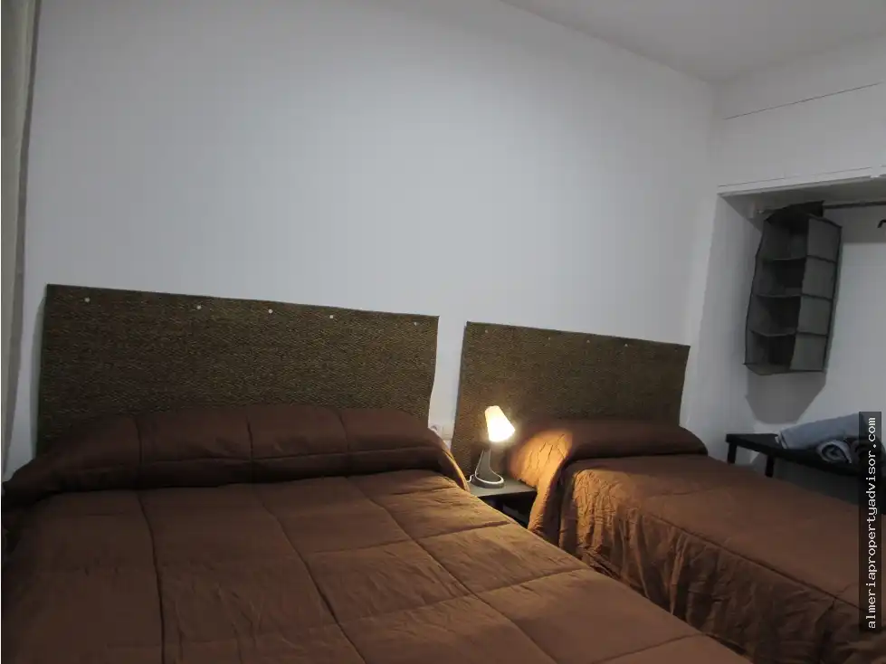 Dormitori de Apartament de lloguer en Mojácar amb Aire condicionat, Calefacció i Terrassa