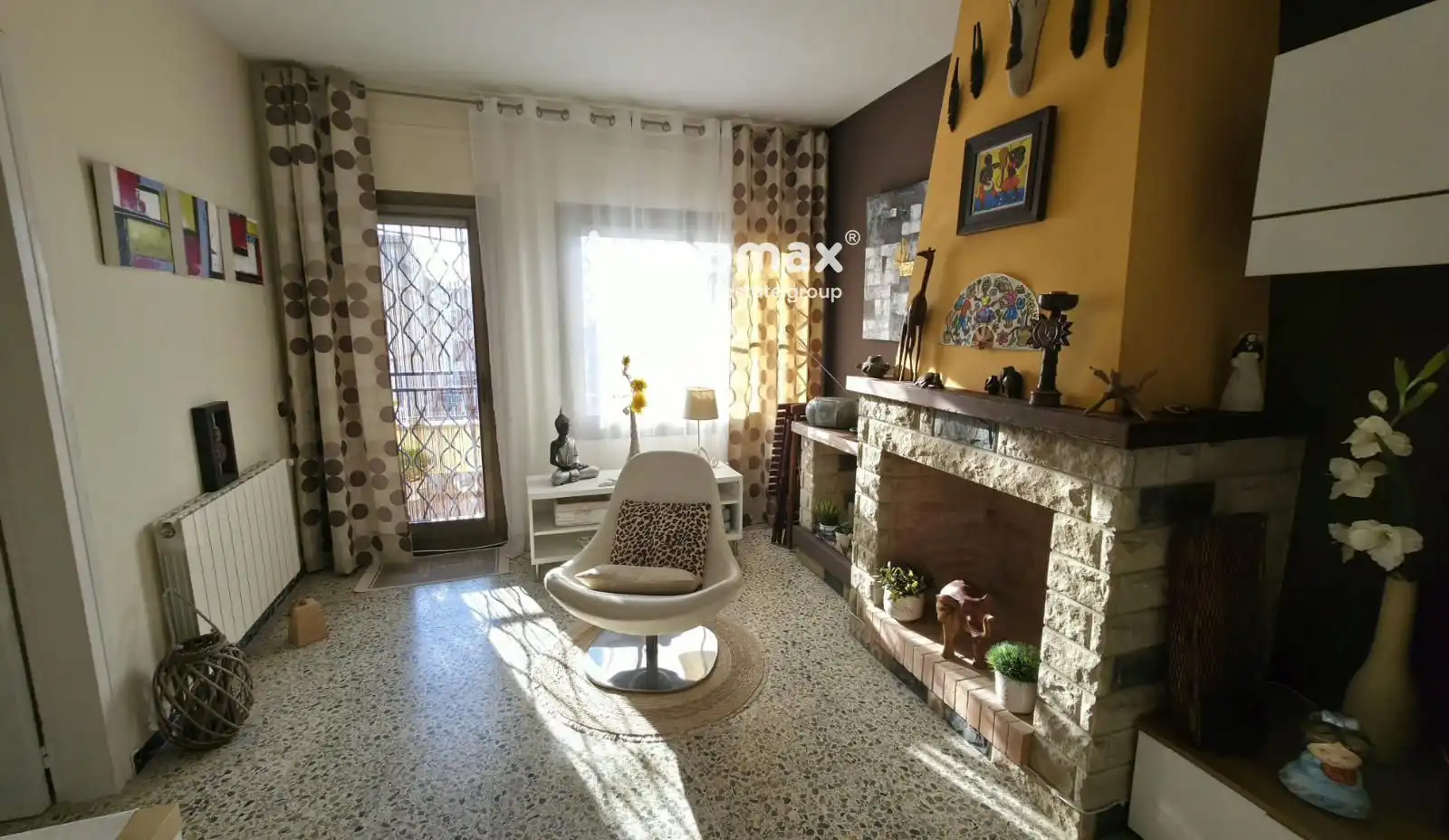 Sala de estar de Piso en venta en Cubelles con Calefacción, Terraza y Trastero