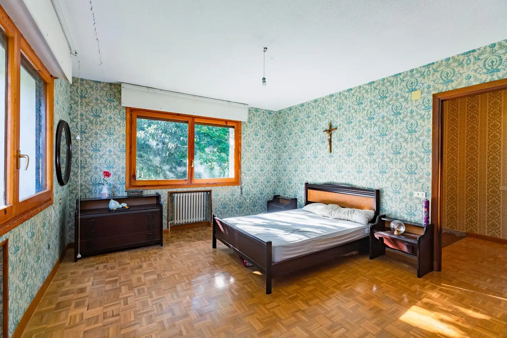Schlafzimmer von Country house zum Verkauf in Sabiñánigo mit Heizung, Privatgarten und Terrasse